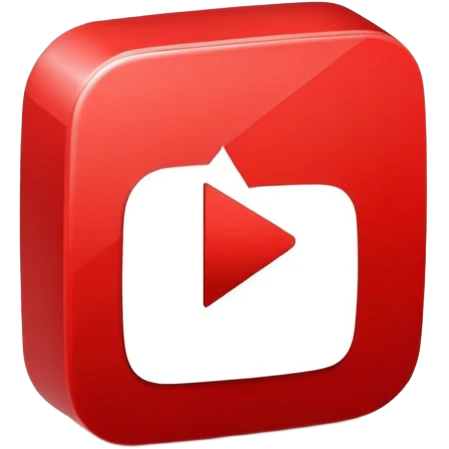 red youtube icon play button emoji