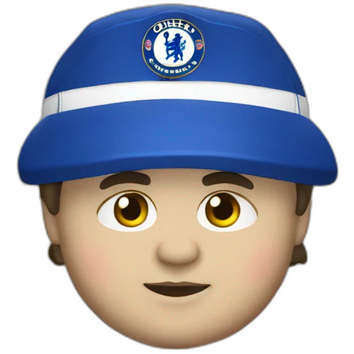 Chubby Chelsea fan  emoji