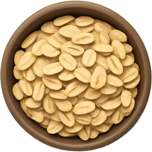 rolled oats emoji