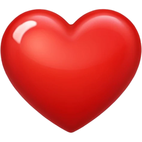 red heart emoji