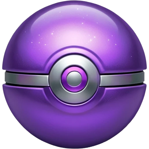 glitter purple marvel pokebola emoji