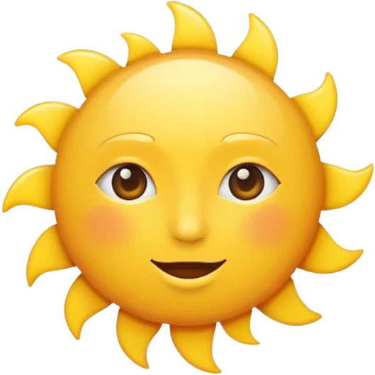 half sun emoji