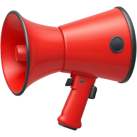 megaphone emoji
