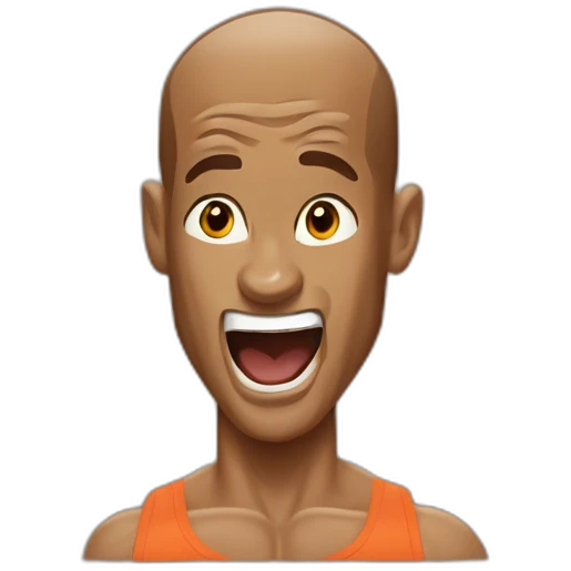 David goggins yelling emoji