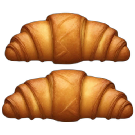Chocolate croissant  emoji