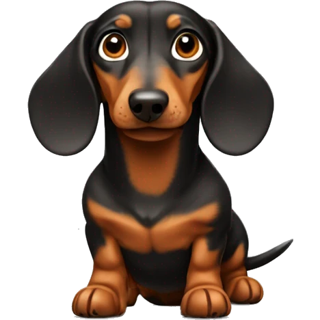 Daschund maculate  emoji