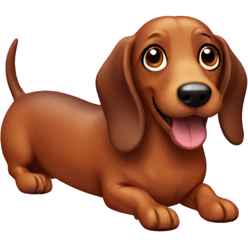 Sausage dog emoji