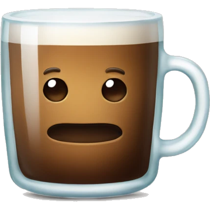 glass of coffee emoji