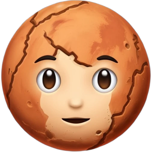 Planet mars  emoji