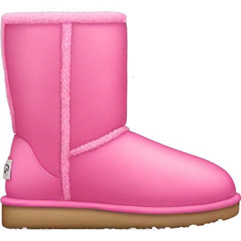 Pink Ugg boots  emoji