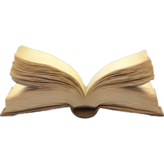 An open Bible with rays of light coming out of it emoji