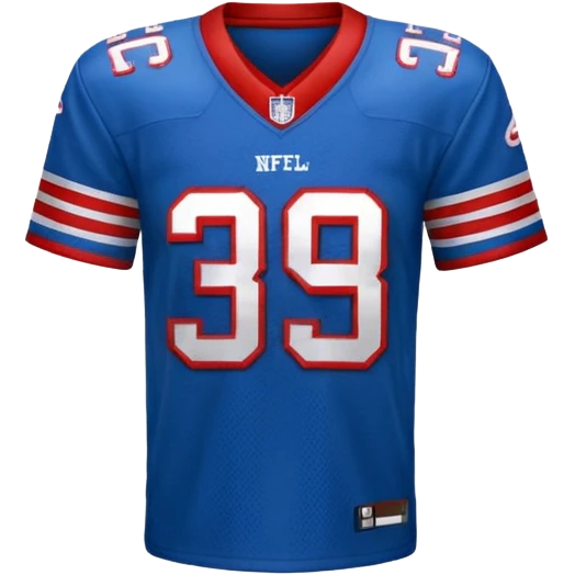 shirt nfl blue (#00A3E0) and red (#F9423A) emoji