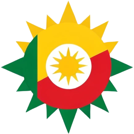 Kurdisch Flagge emoji