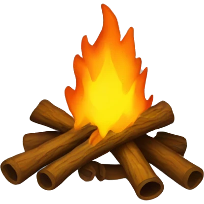 christmas bonfire emoji