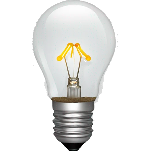 bulb emoji