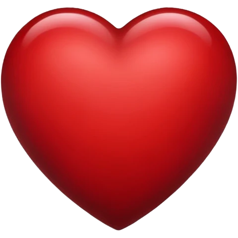 dark red heart emoji