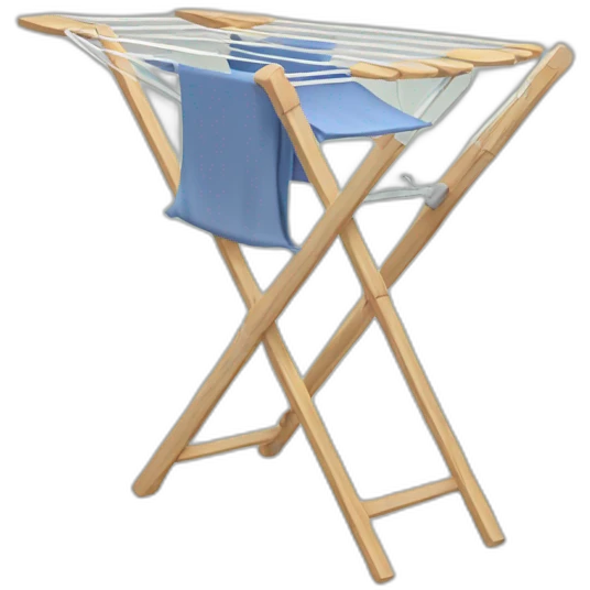 Folding Wing Clothes Dryer emoji