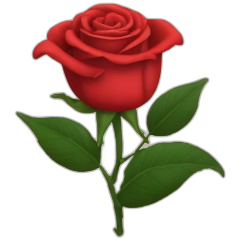 Rose du Parti Socialiste emoji