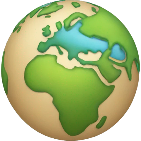 cute globe emoji