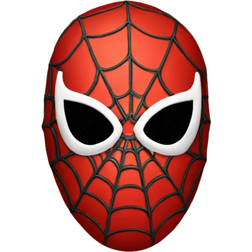 Spiderman-mask emoji
