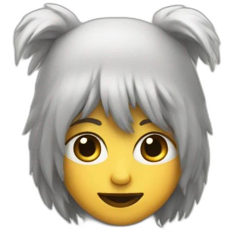 Hericendre emoji
