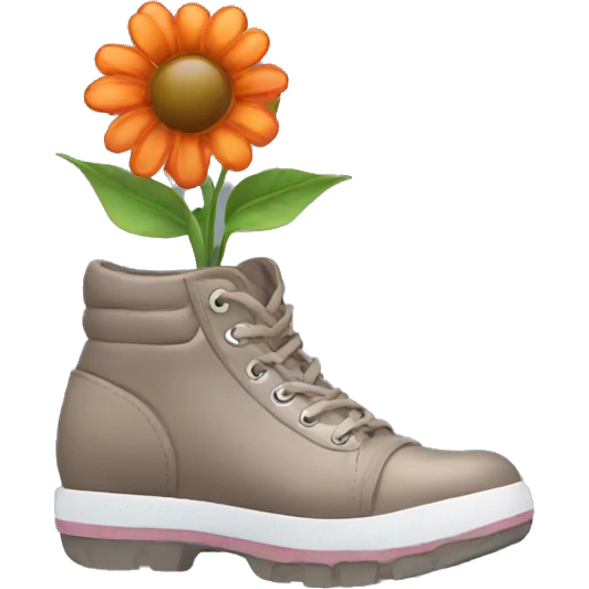 shoeflower emoji