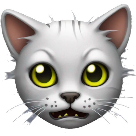Cat zombie  emoji