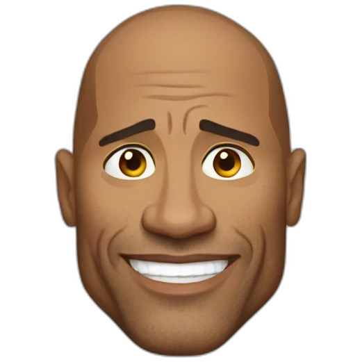 dwayne johnson emoji