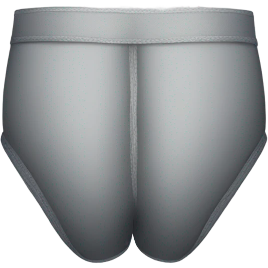 Male underwear back emoji