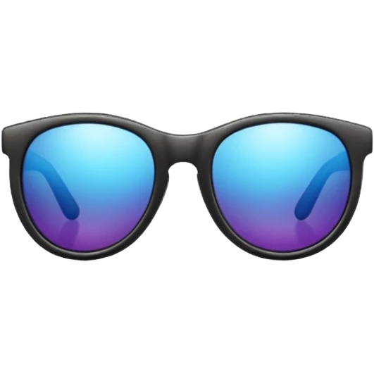 Sunglasses with blurred parts emoji