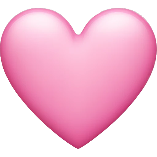 pink heart emoji