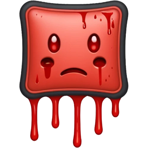 Bloody pad emoji
