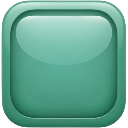 Blank Jade style rounded square icon button emoji