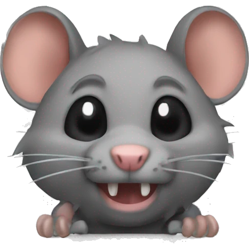 Cruty rat emoji