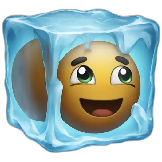 Ice cube emoji