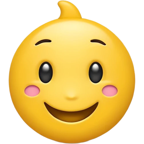 wiggle emoticon, simple and expressive emoji