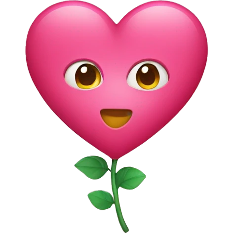 Corazón rosado  emoji