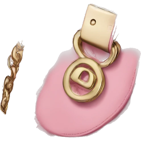 Dior pink handbag emoji