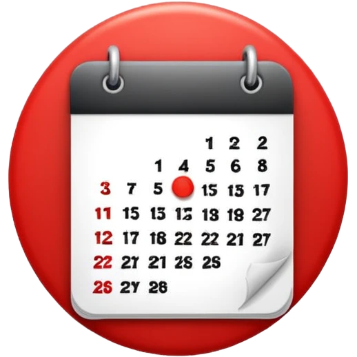 calendar day 1 emoji