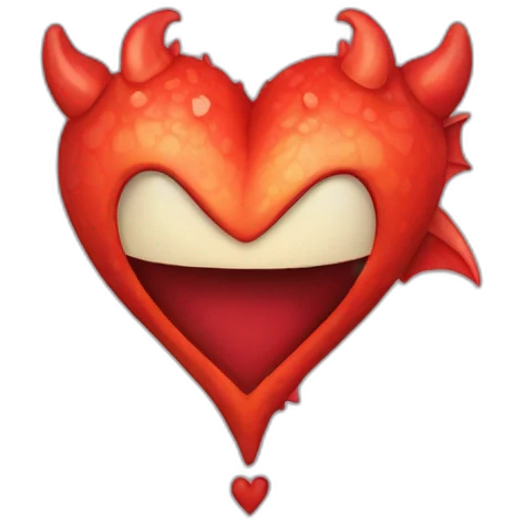 Corazón de dragón emoji