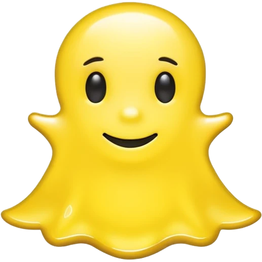 Faites moi la certification jaune de snapchat emoji