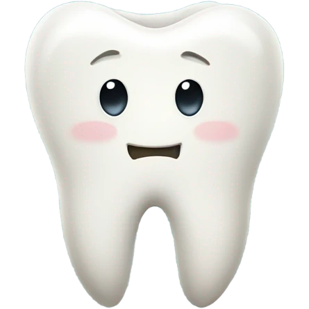 Tooth emoji