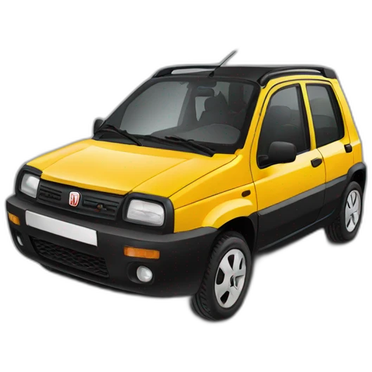 fiat panda car emoji emoji