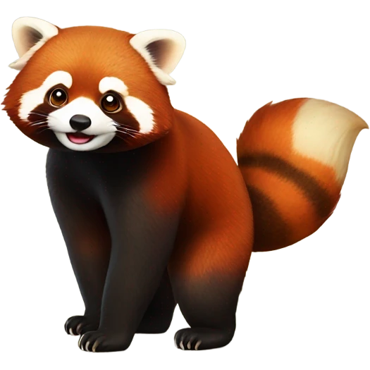 Red panda emoji