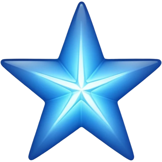 blue star emoji