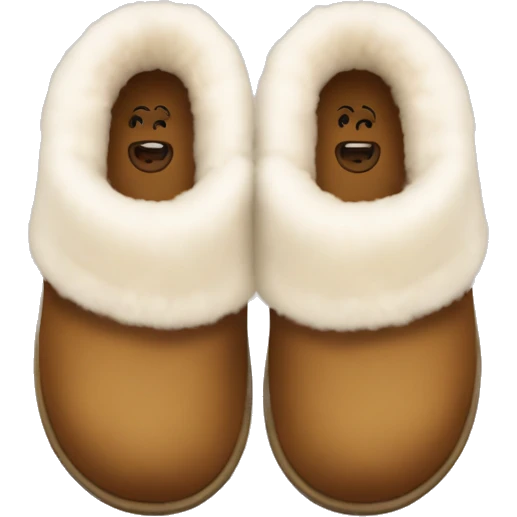 ugg slippers emoji
