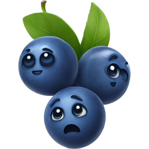 blueberries emoji
