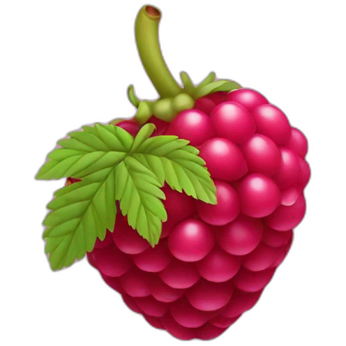 raspberry emoji