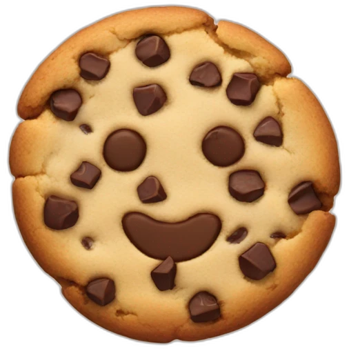 chocolate chip cookie emoji