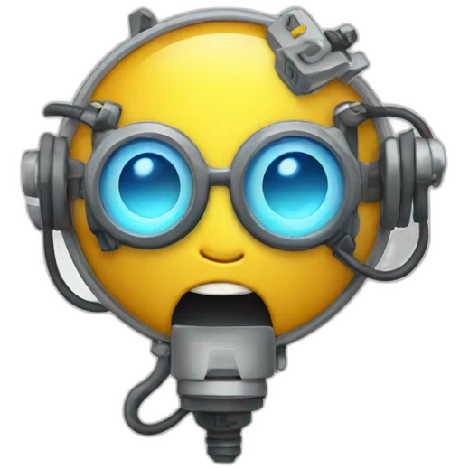 Electrón excitado emoji